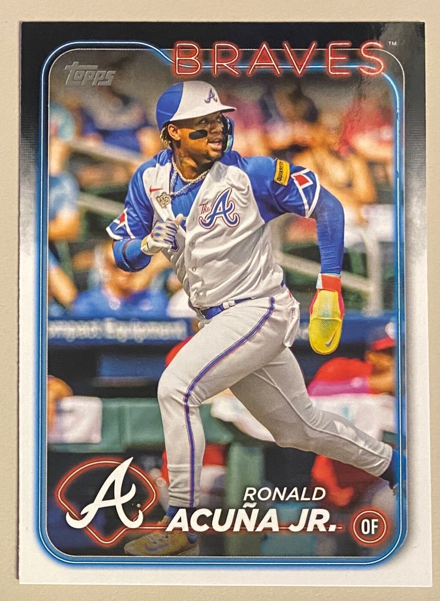 2024 Topps Series 1 Ronald Acuña Jr. #1 — base card front