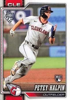 2026 Topps Series 2 Petey Halpin #668 Rookie — exact base card front